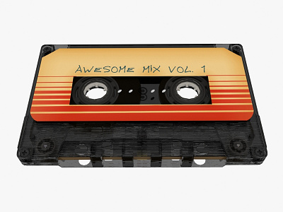 Cassette Tape „Awesome mix“