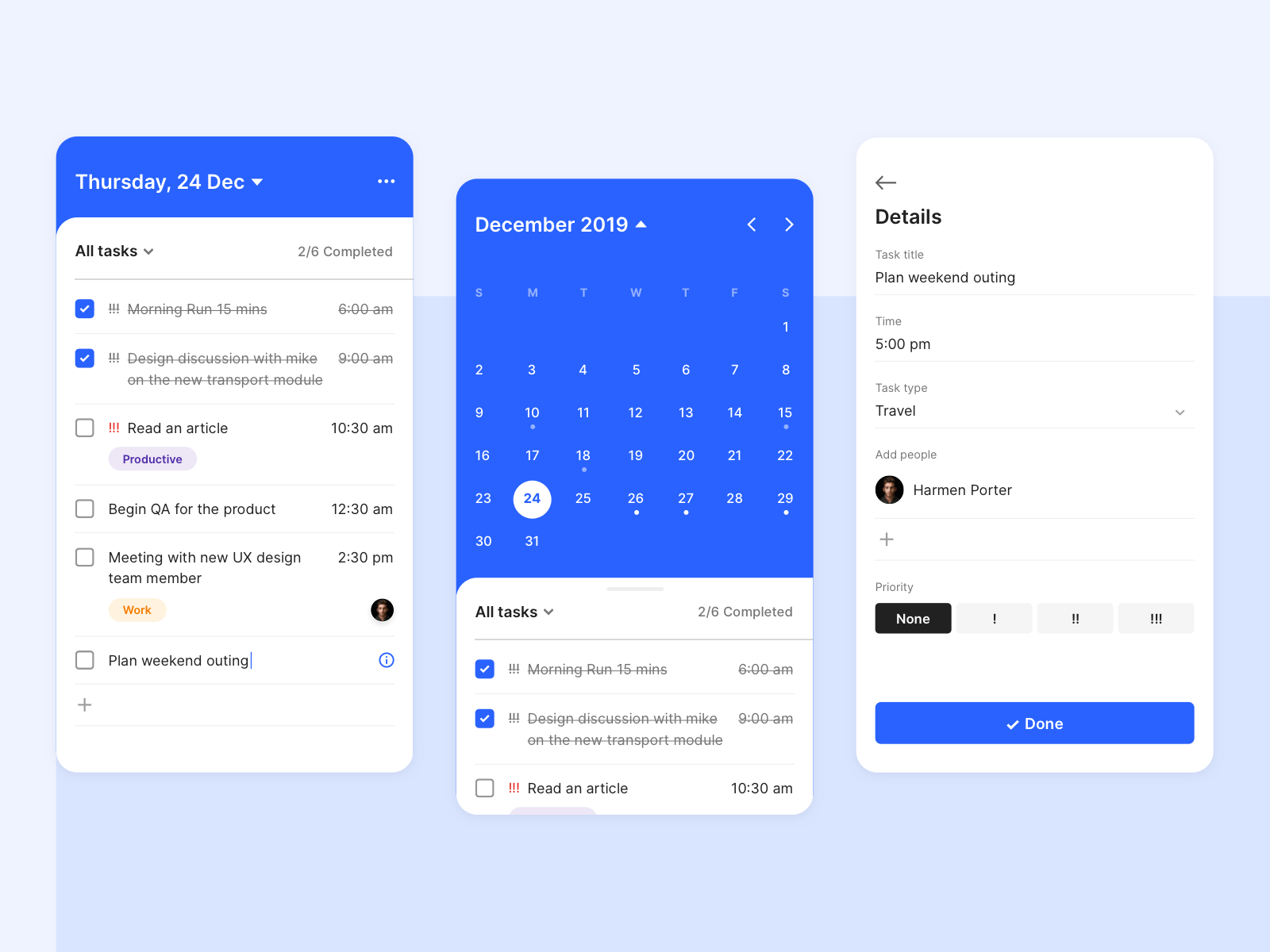 To Do list manager by Avinash Bhujbal on Dribbble