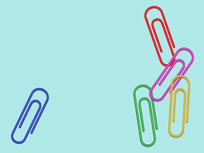 Paperclips illustration paper clip vector