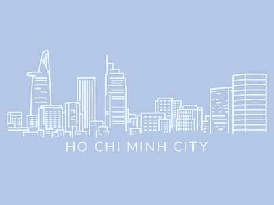 Ho Chi Minh City ho chi minh city illustration vector