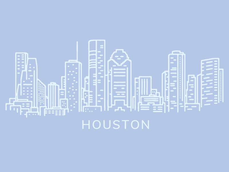 Houston houston illustration vector