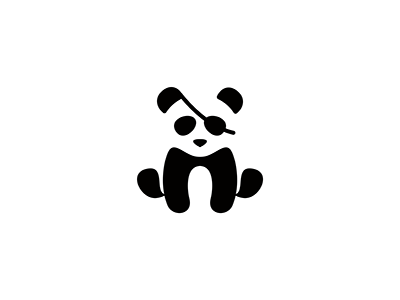 Panda logo panda