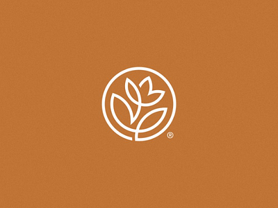 Flower logo flower mark symbol identity