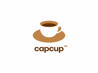 Capcup logo coffee sign mark symbol