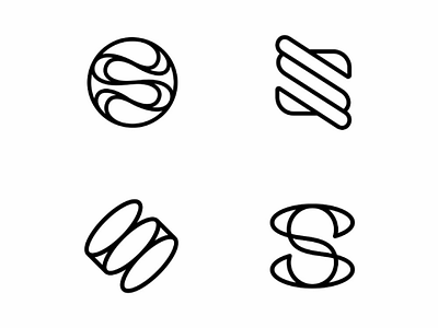 S symbol concept symbol mark logo