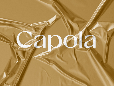 Capola Fshn logo type letters mark