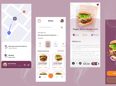 Food Delivery App food app food app design food delivery app food design app food mobile app icon ui ux food app ui ux food design
