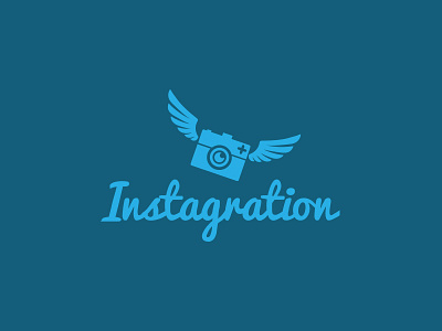 Instagration Logo app branding camera instagram logo shopify