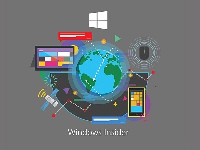 Windows Insider t-shirt Design concept 1 