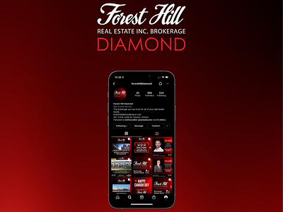 Forest Hill branding design illustration logo