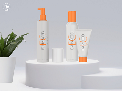 Enhanced Cosmetics - Product Branding branding graphic design packaging