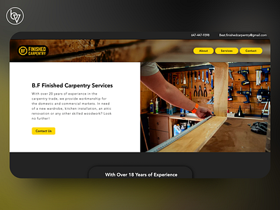 BF Carpentry - Website Design