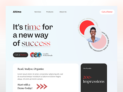 Altimo - Website Design branding design ui ux web design webdesign website design website development
