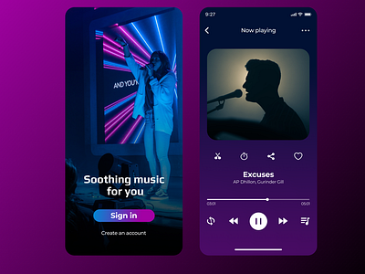 Music Player UI