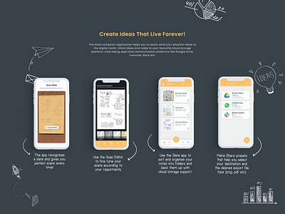 Ideas That Live Forever! agency agencylife appconcept appdesign brand branding client clientwork creativeagency design education illustration logo mockup ui