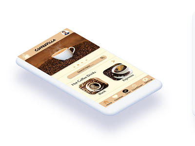 CoffeeVilla Coffee Ordering App app branding design figma icon illustration logo mobile typography ui user ux vector