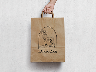 La Pecora Logo and Illustration