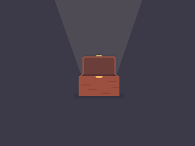 A BOX box flat illustration illustrator light minimal shadows simple