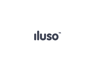 Iluso brand logo apparel brand branding clothign design illustration logo streetwear typography