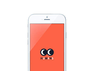 Humans App (Coming soon) app color cute design humans app illustration ios launch screen logo splash