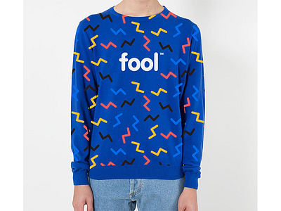 FOOL884 apparel brand clothing color fashion illustration pattern patterns streetwear style sweatshirt