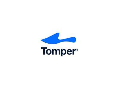 Tomperdribbble brand branding clean illustration logo simple streetwear tomper