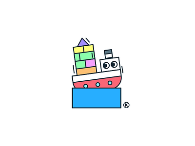 Shipshipship color cool cute fresh geometric happy illustration mysterious sea ship streetwear