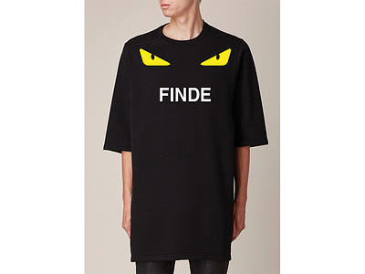 FINDE FENDI brand clothing cute eyes fashion fendi finde illustration kikillo logo streetwear weekend