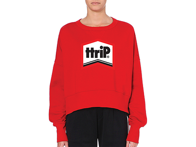 Tttrip sweatshirt brand branding fresh illustration kikillo logo pritt streetwear sweatshirt typography