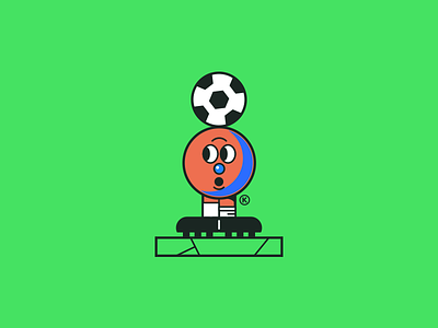EUROOO abstract character color cute euro eurocope football geometric illustration kikillo soccer sports