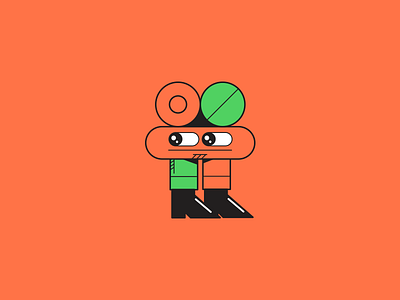 DAMN character color cute doodlec fresh geometric happy illustration kids kikillo