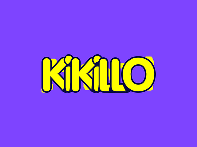 New store logo :) clean color kikillo lit logo logotype typeface typography