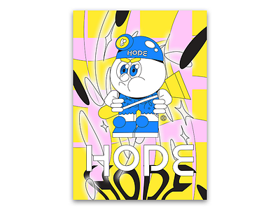 HOPE SQUAD art artwork character color cute design graphic design hope illustration