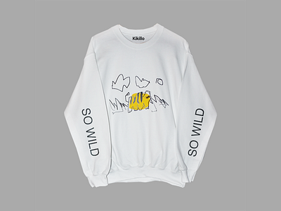 SO WILD (UNIQUE PIECE) apparel clothing cute fashion goods illustration kikillo streetwear wild