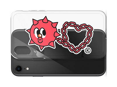 love hurts iPhone case acccesories apparel cute goods illustration iphone iphone 10 iphone case kikillo logo