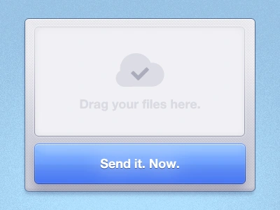 Dragdrag button cloud design drag drop interface interfaces internet ios ok send software ui visual