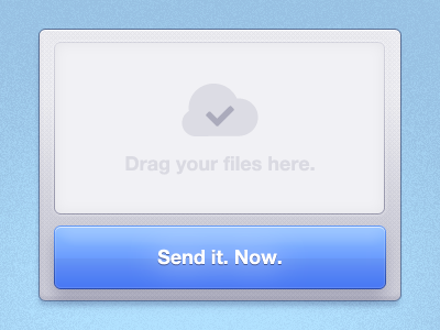 Dragdrag button cloud design drag drop interface interfaces internet ios ok send software ui visual