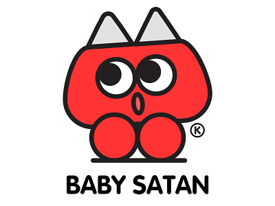 BABY SATAN® Sweatshirt! apparel character design clean clothing cute fashion goods illustration kawaii satan streetwear