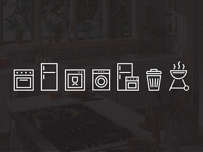 Appliance Web Icons Ver. 2 assets design icon icons ui web
