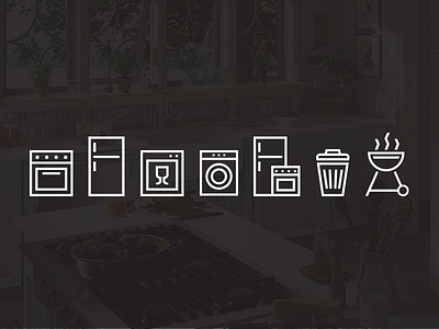 Appliance Web Icons Ver. 2