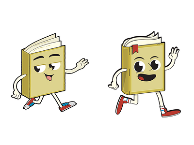 Book mascot