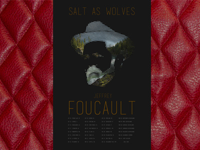 Jeffrey Foucault Tour Poster