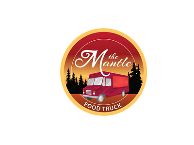 Logo: The Mantle Food Truck branding design icon logo