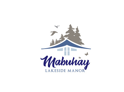 Logo: Mabuhay Lakeside Manor branding design icon illustration logo