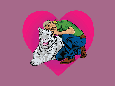 Tiger King Illustration