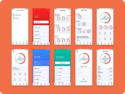 MidiFit App - Screens