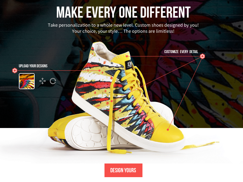 Custom Sneaker Design Tool by Tomass Sola on Dribbble