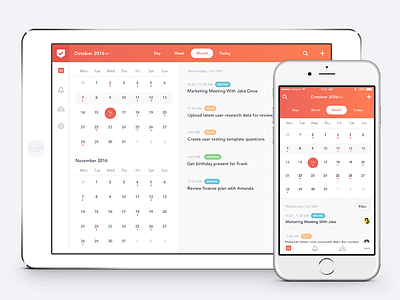 Calendar & Task App