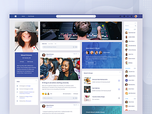 Facebook Profile designs, themes, templates and downloadable graphic