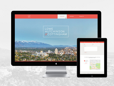 LHC Lawyers Site law firm lawyers slc web design website
